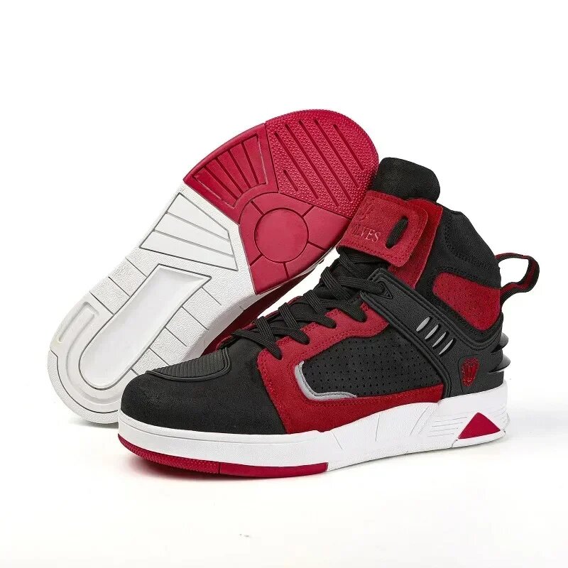 Летние дышащие мотоциклетные ботинки мужские мотоциклетные кроссовки из микрофибры туристические ботинки для приключений обувь для мотоциклистов противоскользящая обувь 42 Красный Red