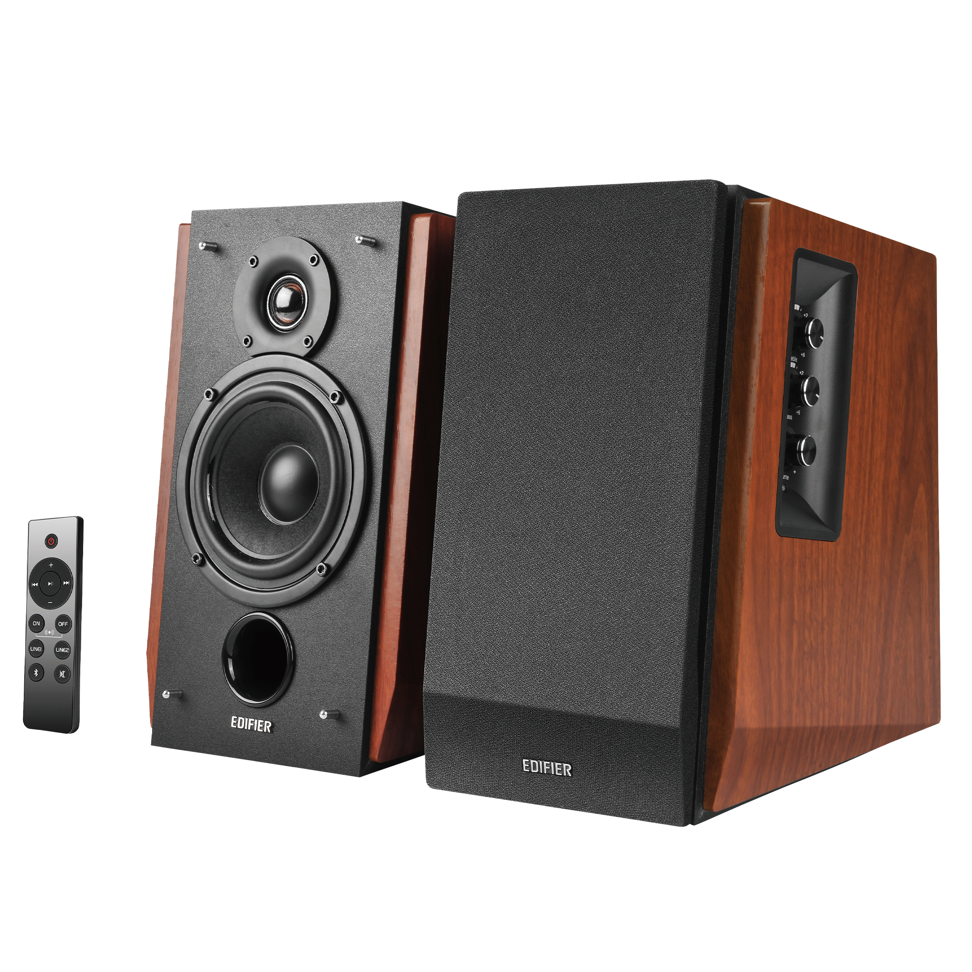 Акустическая система 2.0 EDIFIER R1700BTs, беспроводная, 2 полосы, 66 Вт, коричневая