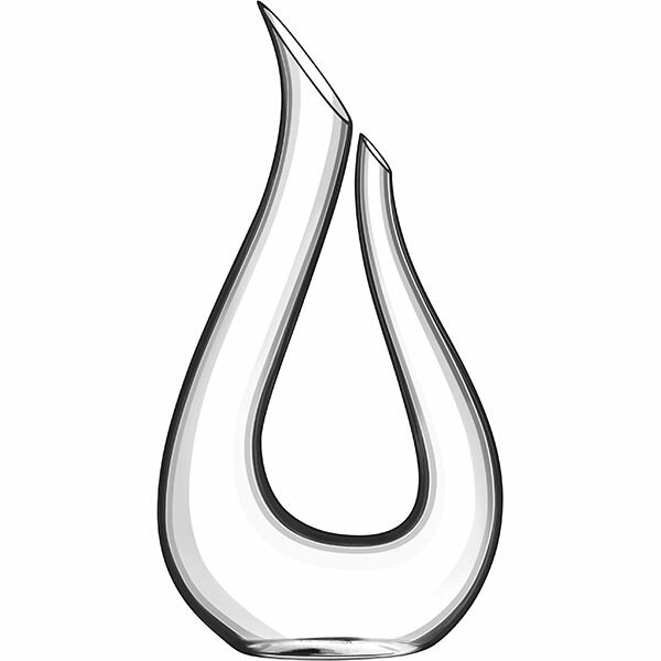 Декантер RONA; хр. стекло; 1,55л; D70, H335, L215мм.