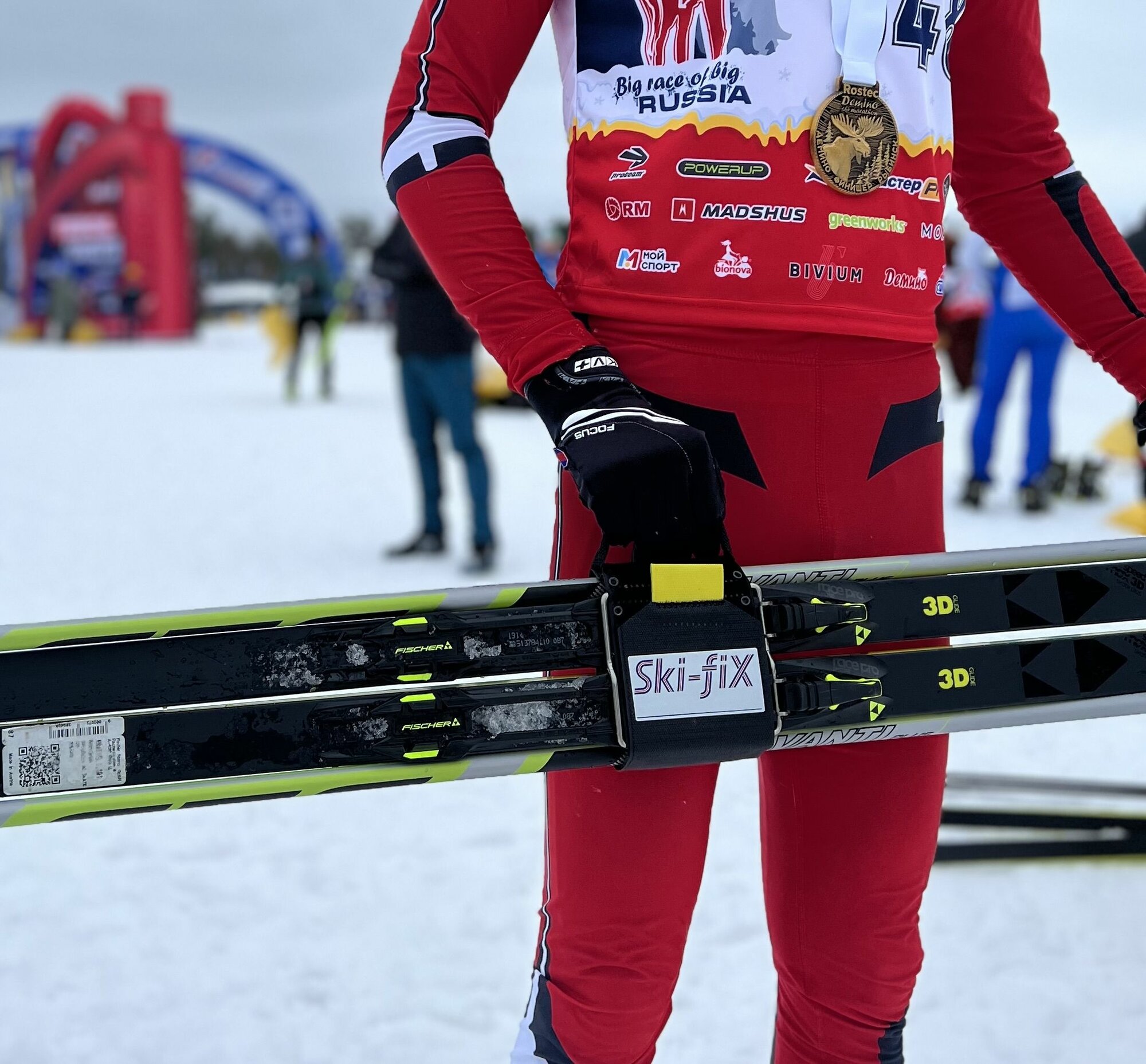Фиксатор для беговых лыж и палок Ski-fiX — фото 1