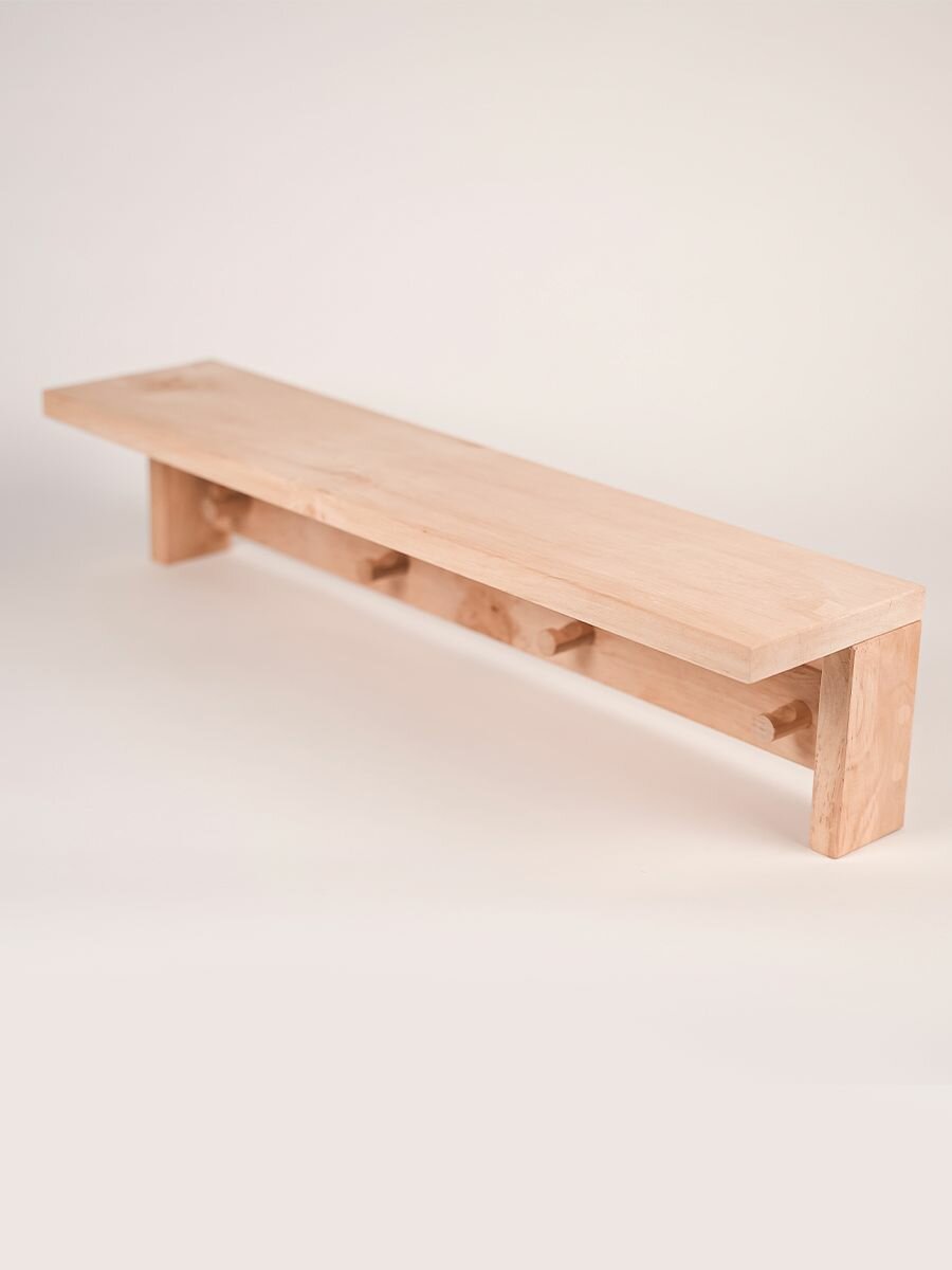 Полка Настенная Левада Д4, ольха — фото 1