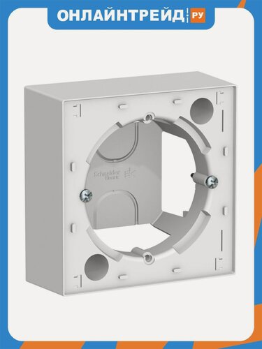 Изображение товара Коробка для наружного монтажа Systeme Electric (schneider Electric) SCHNEIDER ELECTRIC ATLASDESIGN, Белый, ATN000100