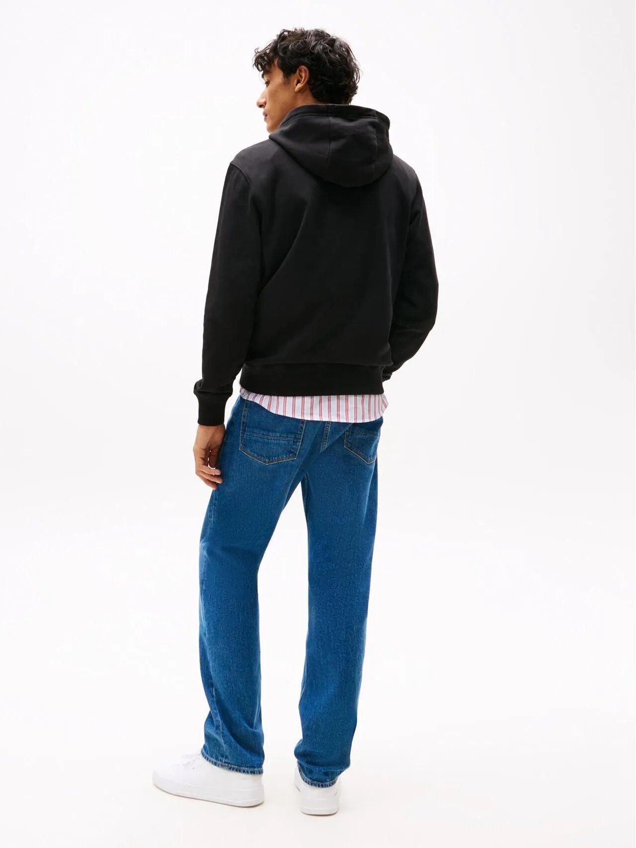 Худи TOMMY HILFIGER, размер M, , черный — фото 1