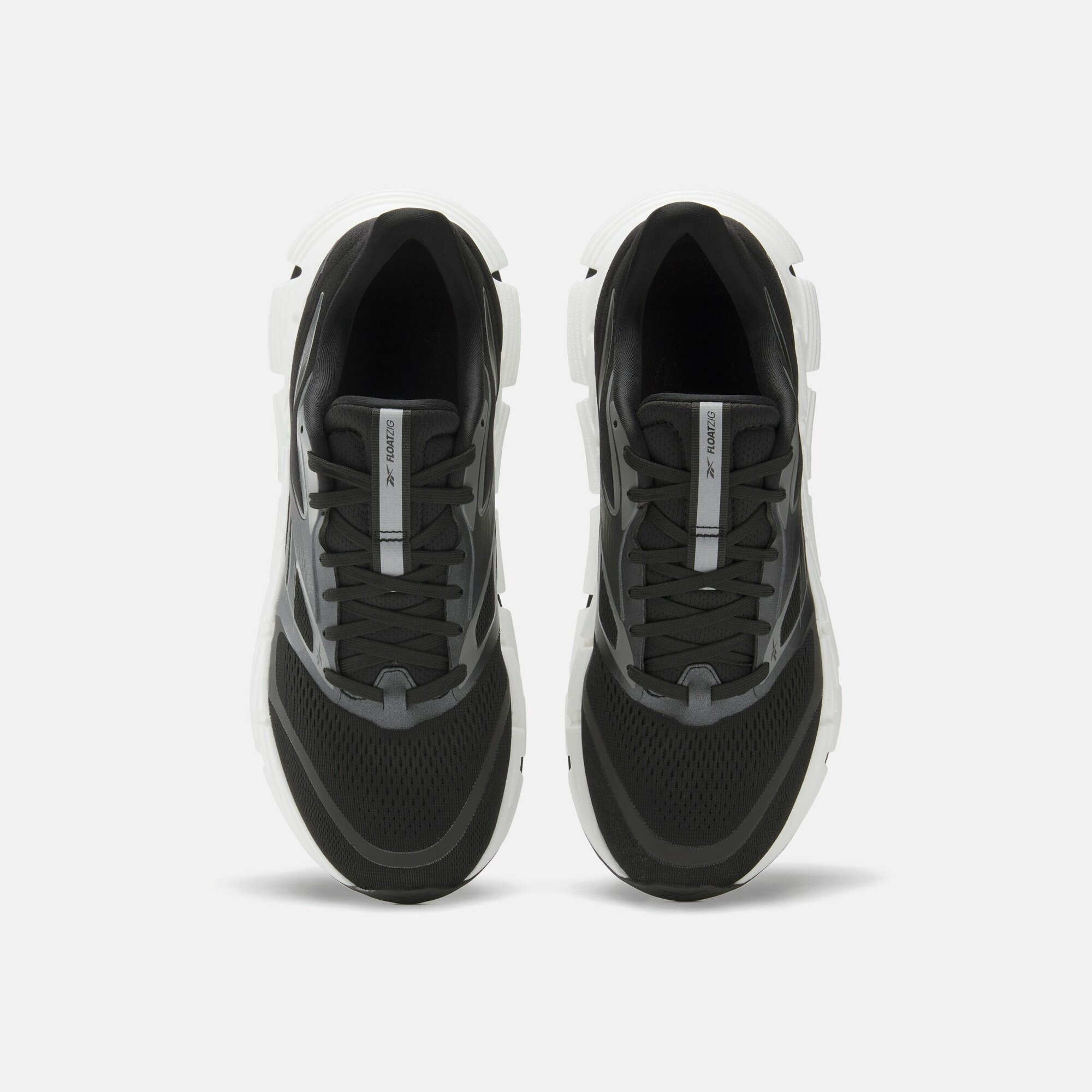Кроссовки Reebok FloatZig 2, размер 10,5 US, черный/белый — фото 1