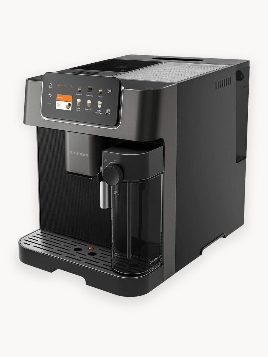 Автоматическая кофемашина Grundig KVA 8230, 19 бар, 18 программ, сенсорное управление, капучинатор