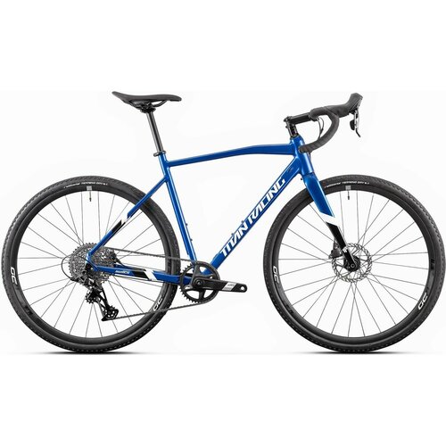 Велосипед гравийный Titan Racing Switch Comp (2025), рама M, Синий
