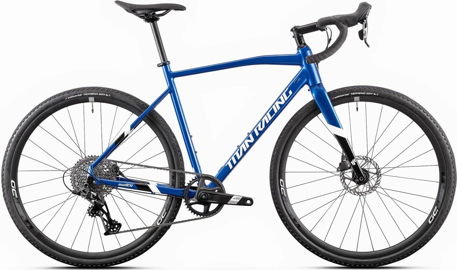 Велосипед гравийный Titan Racing Switch Comp (2025), рама S, Синий