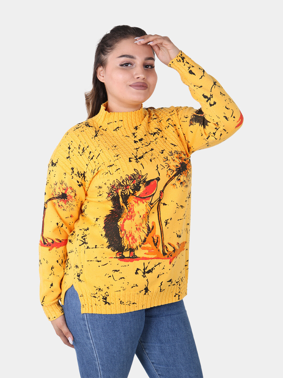 Свитер размер One Size, , манго — фото 1