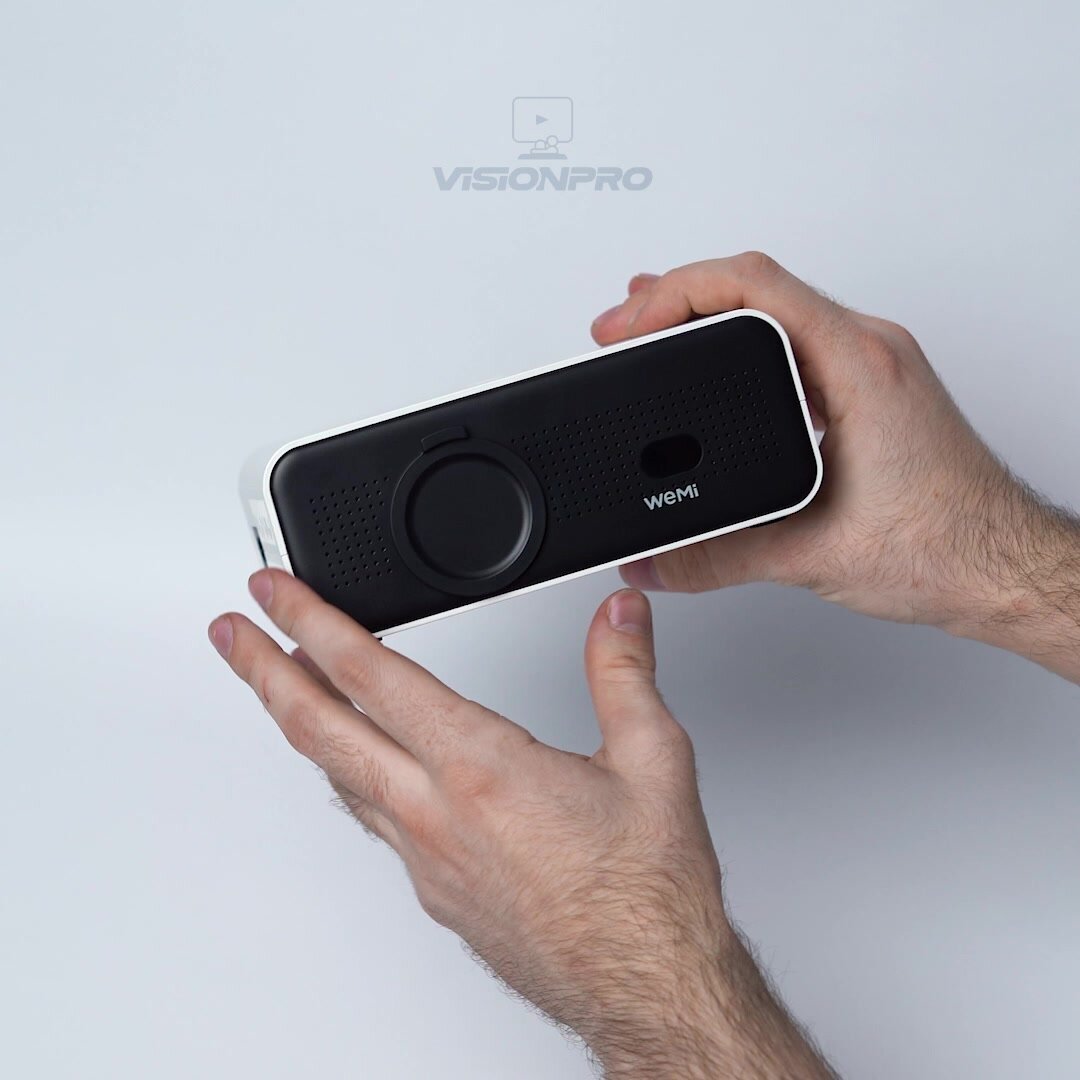 Проектор для домашнего кинотеатра WEMI L 200, поддержка 4К , android 11, автофокус , 2 встроенных динамика. — фото 1