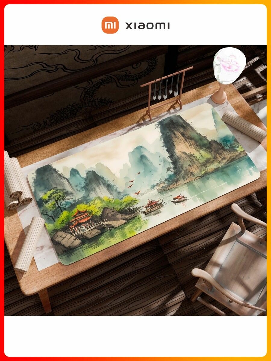 Коврики Для Мыши Xiaomi Xiaomi mijia Игровой коврик для мыши/мышки, 900x400x2мм, компьютерный, для стола, большой