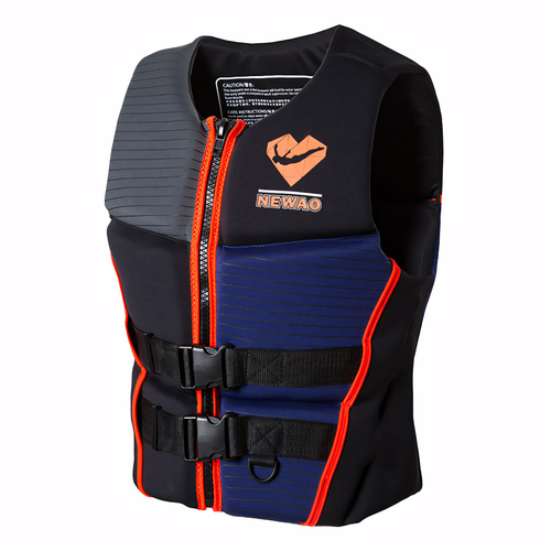 Спасательный жилет для взрослых из неопрена, размер S, синий/серый
