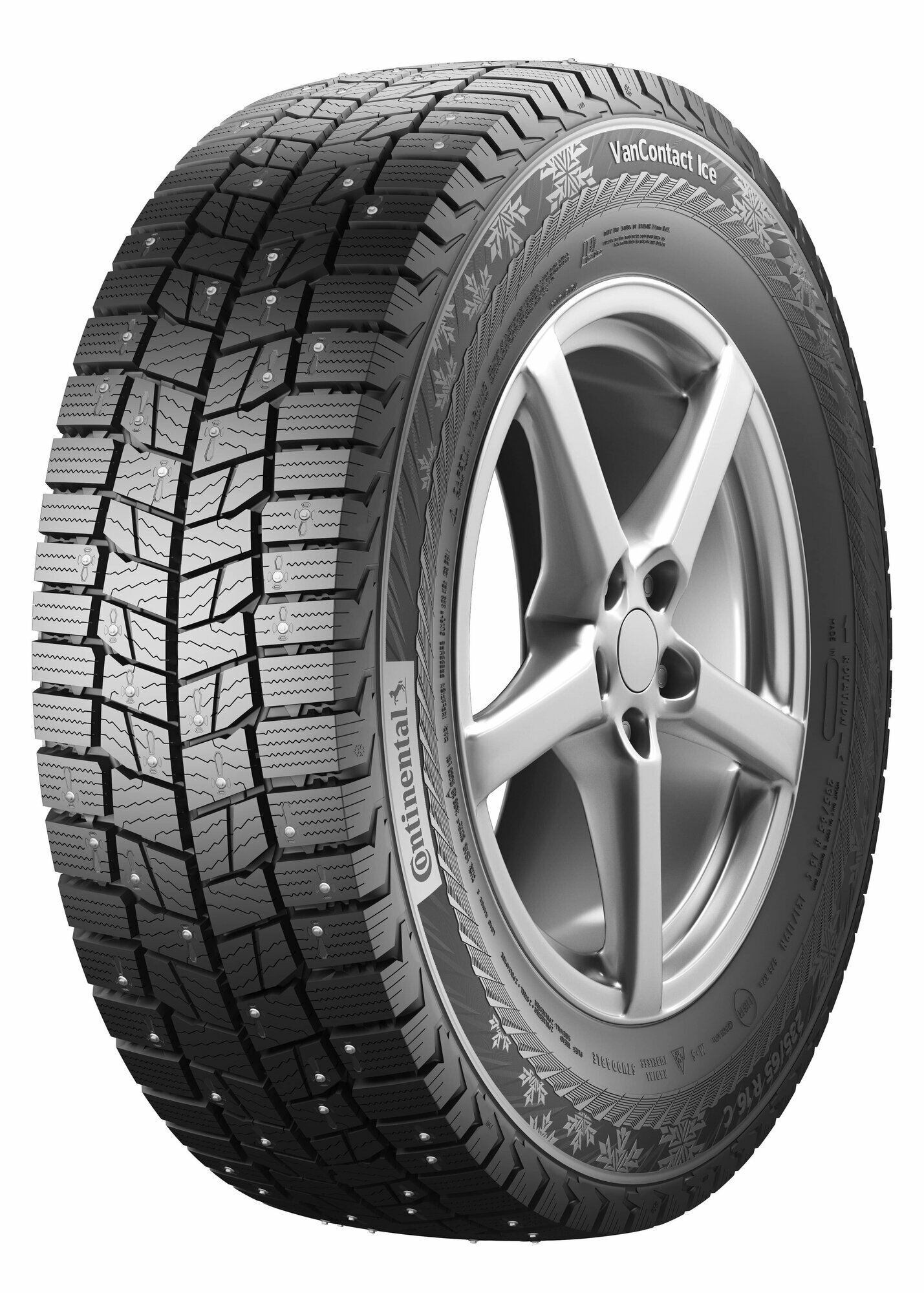 Шина Continental VanContact Ice 195/70 R15C 104/102R (шип)