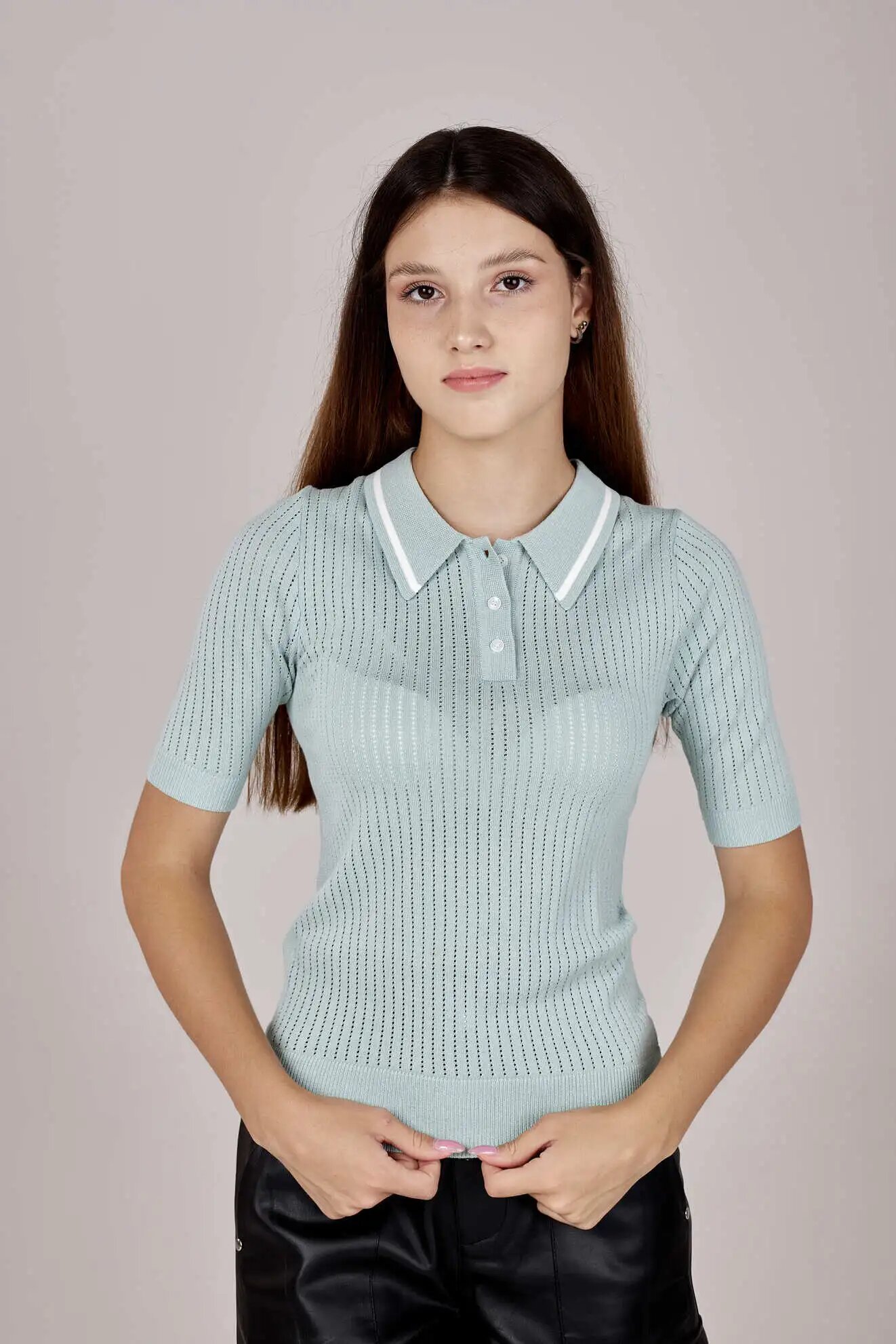 Джемпер Selfie, размер S, зеленый — фото 1