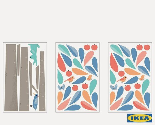 Изображение товара Ростомер киннаред икеа (KINNARED IKEA), 160 см, разноцветный