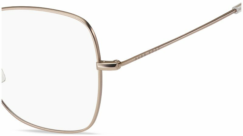 Изображение Женская оправа для очков Hugo Boss BOSS 1214 G1C, цвет: золотой, овальные, титан