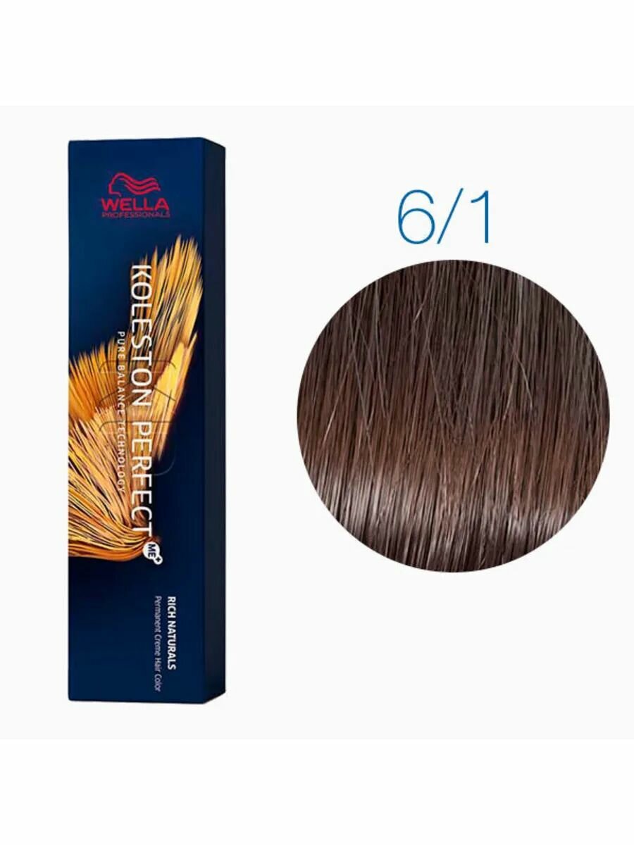 6/1 Краска для волос Koleston Perfect ME+, 60 мл