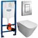 Инсталляция Grohe 38772001 + унитаз Bloomix Arum 1303SB безободко...