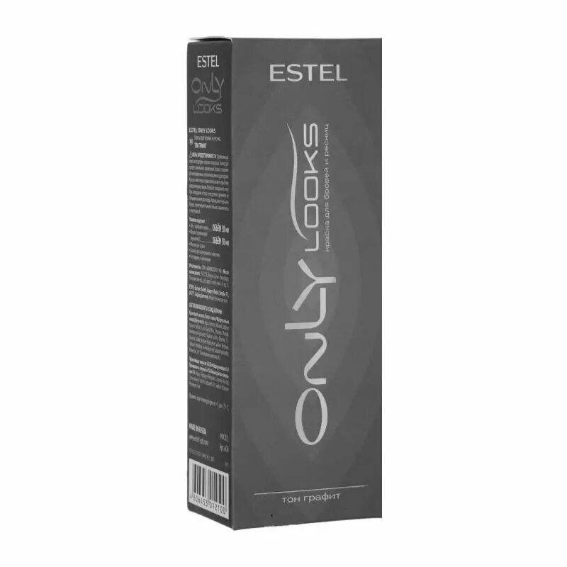 Estel Only Looks Краска для бровей и ресниц тон 604 графит 1 шт