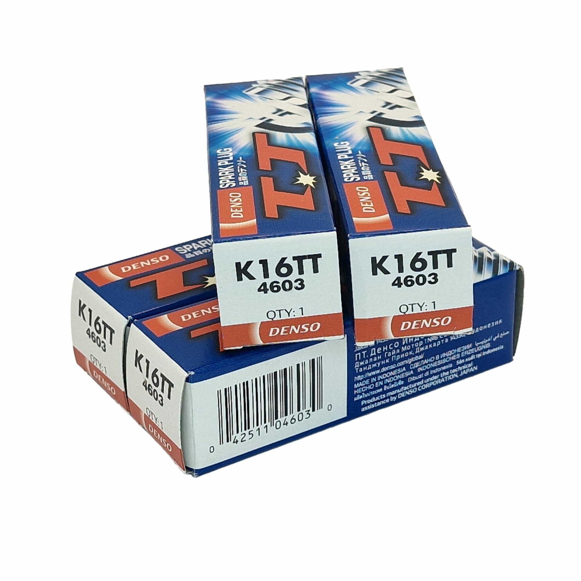 Свеча зажигания K16TT DENSO иридиевая (1 шт.)