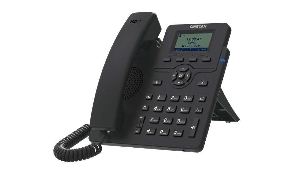Dinstar Телефон IP Dinstar C60S черный