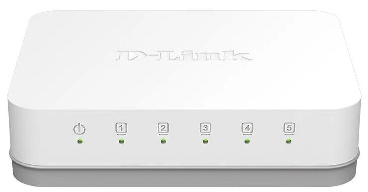 Коммутатор 5-портовый неуправляемый D-LINK DES-1005A 10/100 Мбит/сек — фото 1