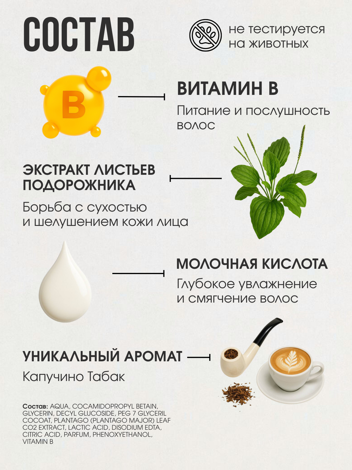 MOREL Шампунь для бороды и усов мужской профессиональный, уход за бородой, 150 мл — фото 1