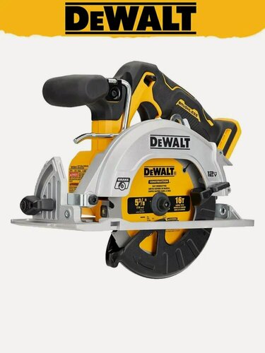 Изображение товара DEWALT DCS512 12V MAX 5-3/8 дюйма бесщеточная аккумуляторная дисковая пила компактный режущий электроинструмент (только инструмент)