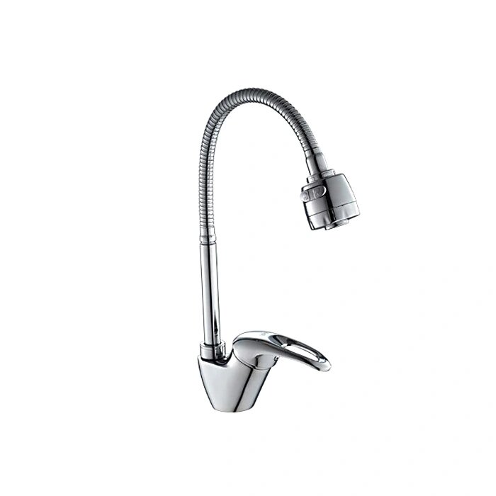 Смеситель для кухни с гибким изливом Frap F4HF30JZ3, хром