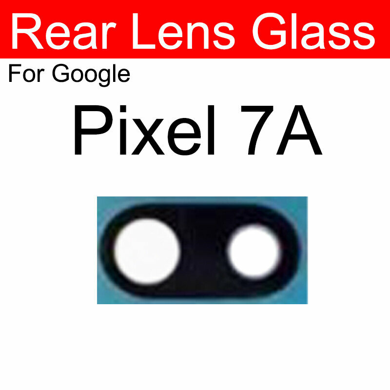 Линза задней камеры, для Google Pixel 7 Pro, стеклянная, для отправки клея