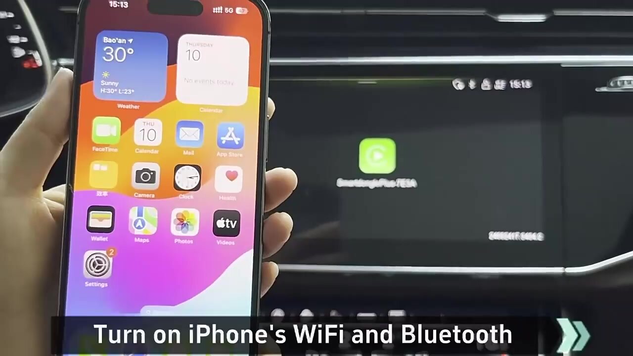 Carplay беспроводной адаптер Carlinkit TBox — фото 1