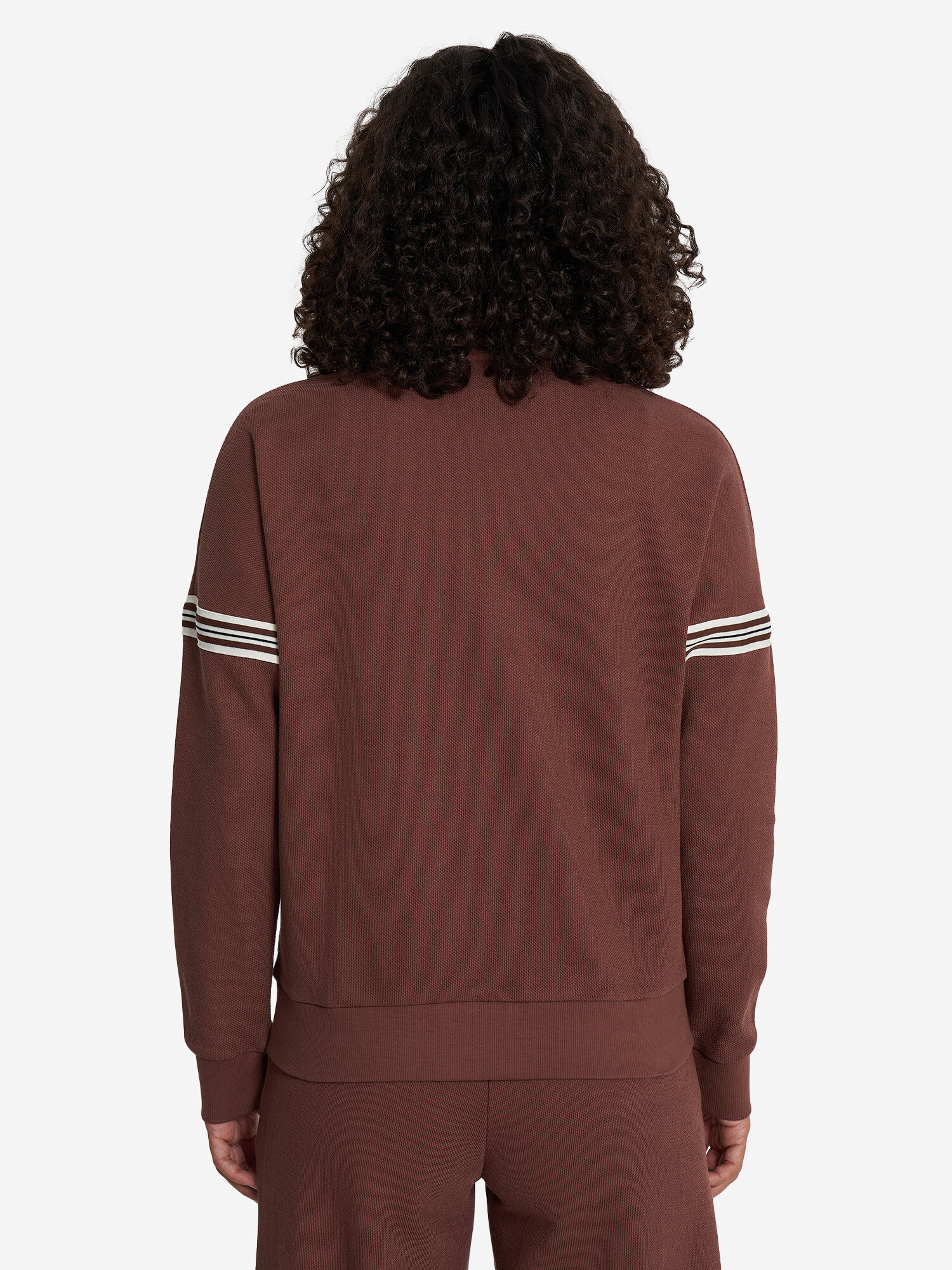 Толстовка Fila, размер 42-44, , темно-коричневый — фото 1