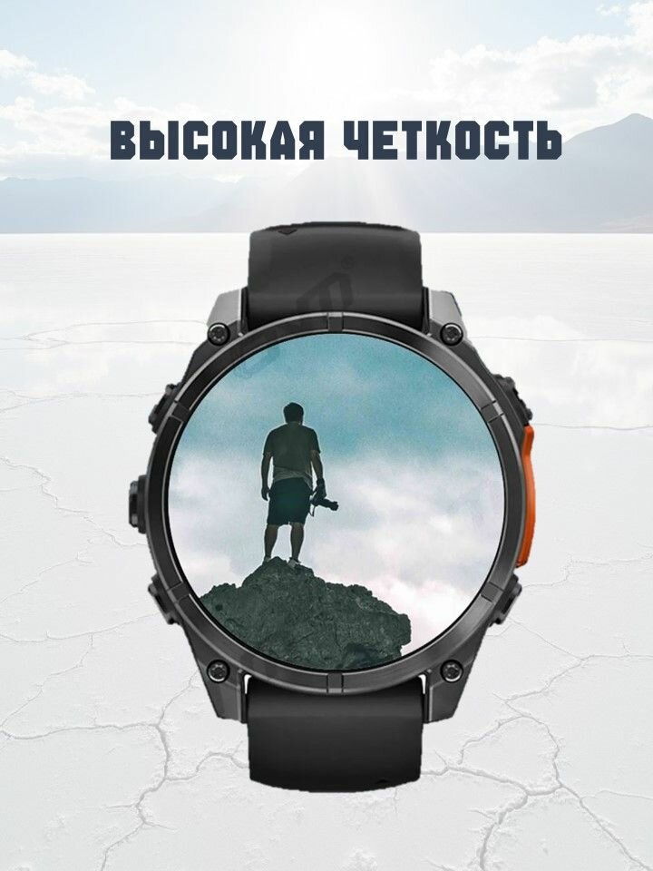 Универсальное защитное стекло для экрана часов Диаметр 36 мм — фото 1