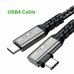 Letusoon USB4 Type-C - C кабель, 1 м