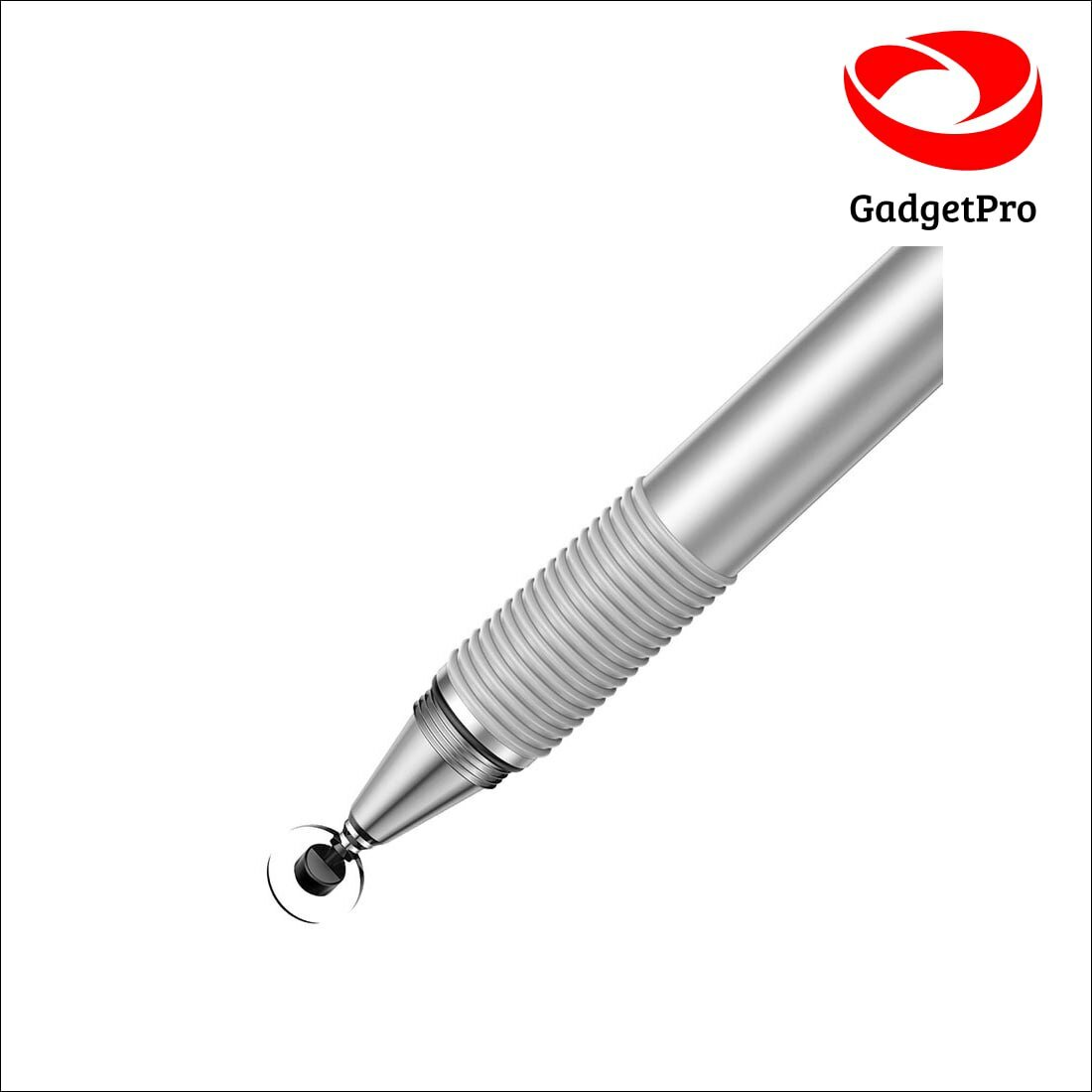 Стилус Baseus "Golden Cudgel", двусторонний, для тачскрина и гелевых ручек, алюминиевый — фото 1