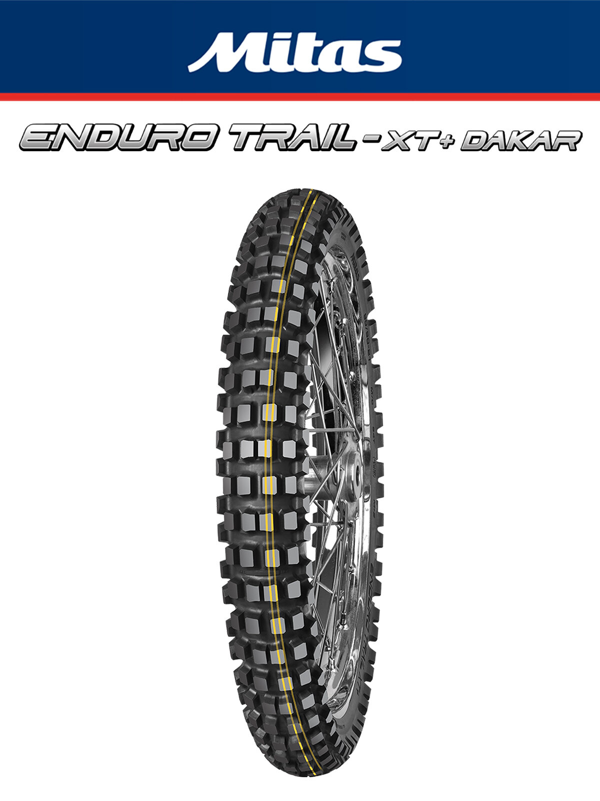80/90B21 48T TL/TT ENDURO TRAIL XT+ DAKAR Митас (E-09)