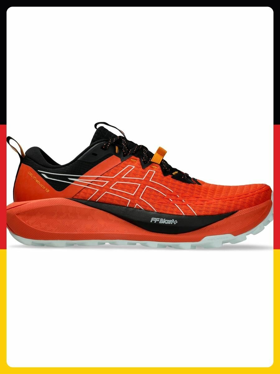 Кроссовки ASICS, размер 45 EU, оранжевый
