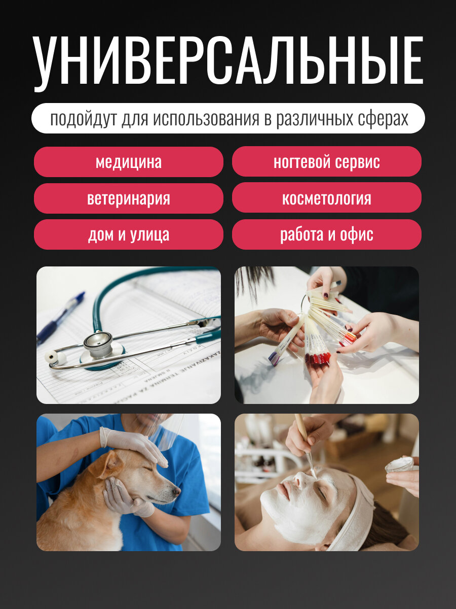 Картинки Салфетки Unicorn Med медицинские спиртовые 100х100 мм в индивидуальной упаковке, 50 штук