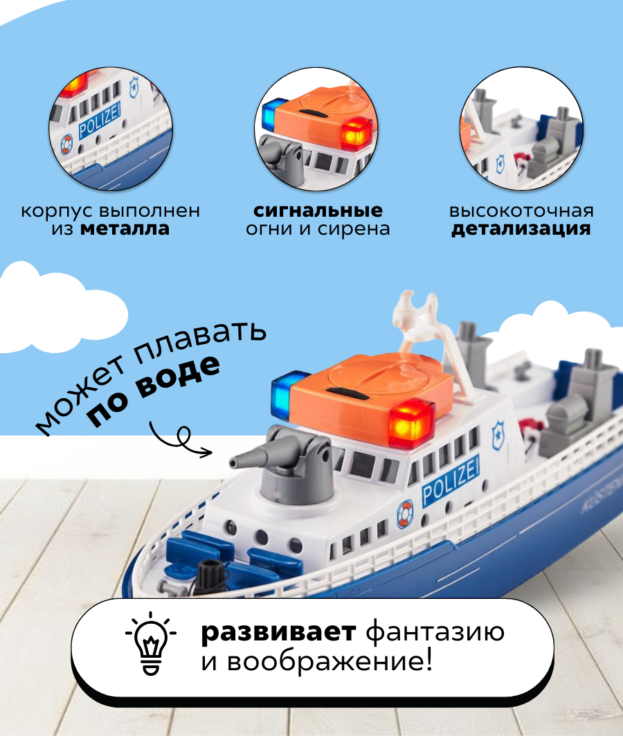 Полицейская машина SIKU Полицейский — фото 1