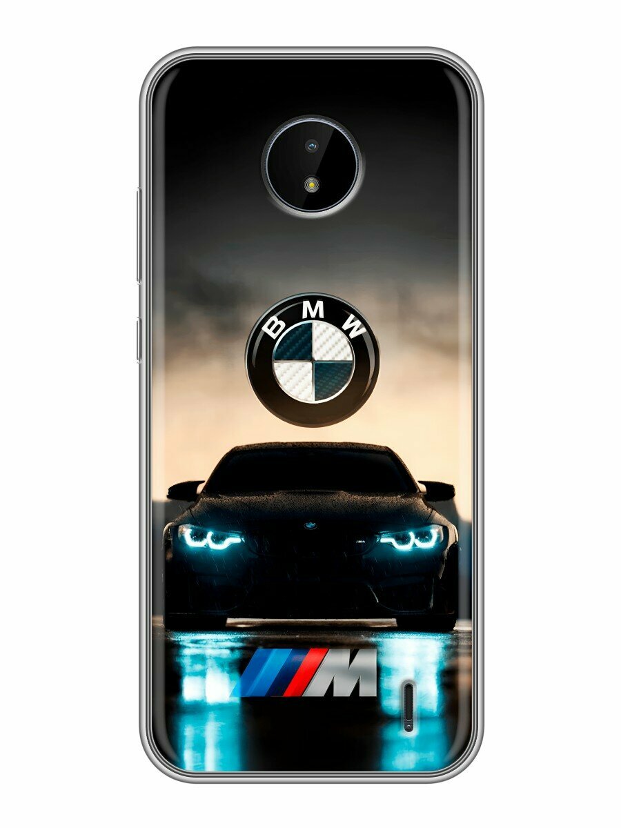 Чехол для Nokia C20 с принтом BMW БМВ (Нокиа С20)