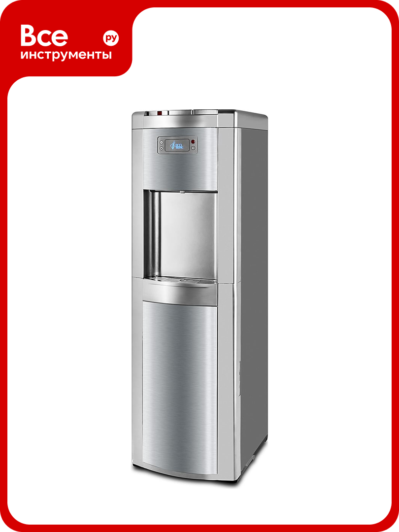 Напольный кулер ECOTRONIC P9-LX Silver с нижней загрузкой, компрессорный 2020