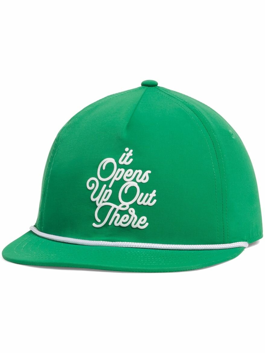Бейсболка Under Armour M Drive 5 Panel Snapback для мужчин, размер OSFM, зеленый,