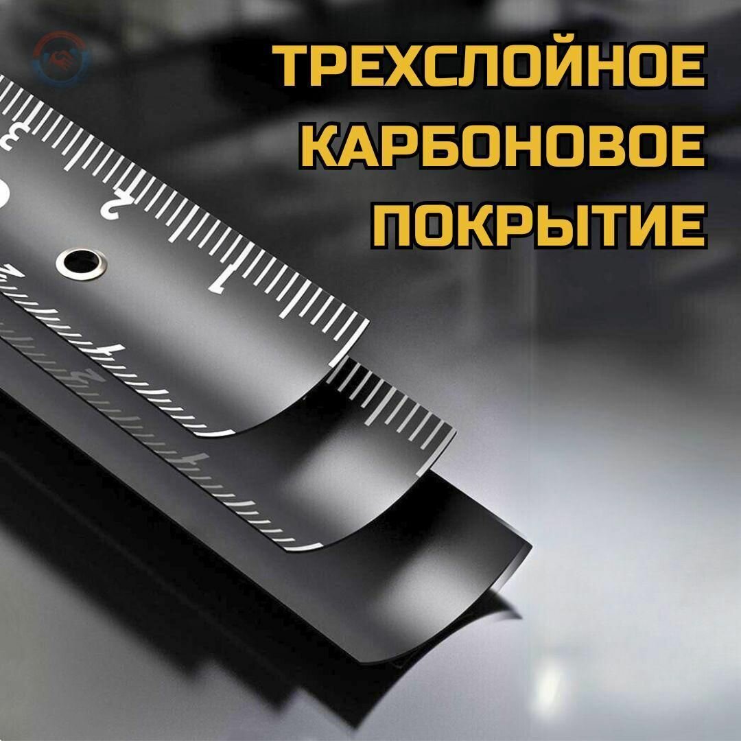 Картинки Рулетка строительная 5 метров Xiaomi Deli с автостопором, ударопрочный корпус ABS, компактная измерительная лента 19 мм для дома и работы