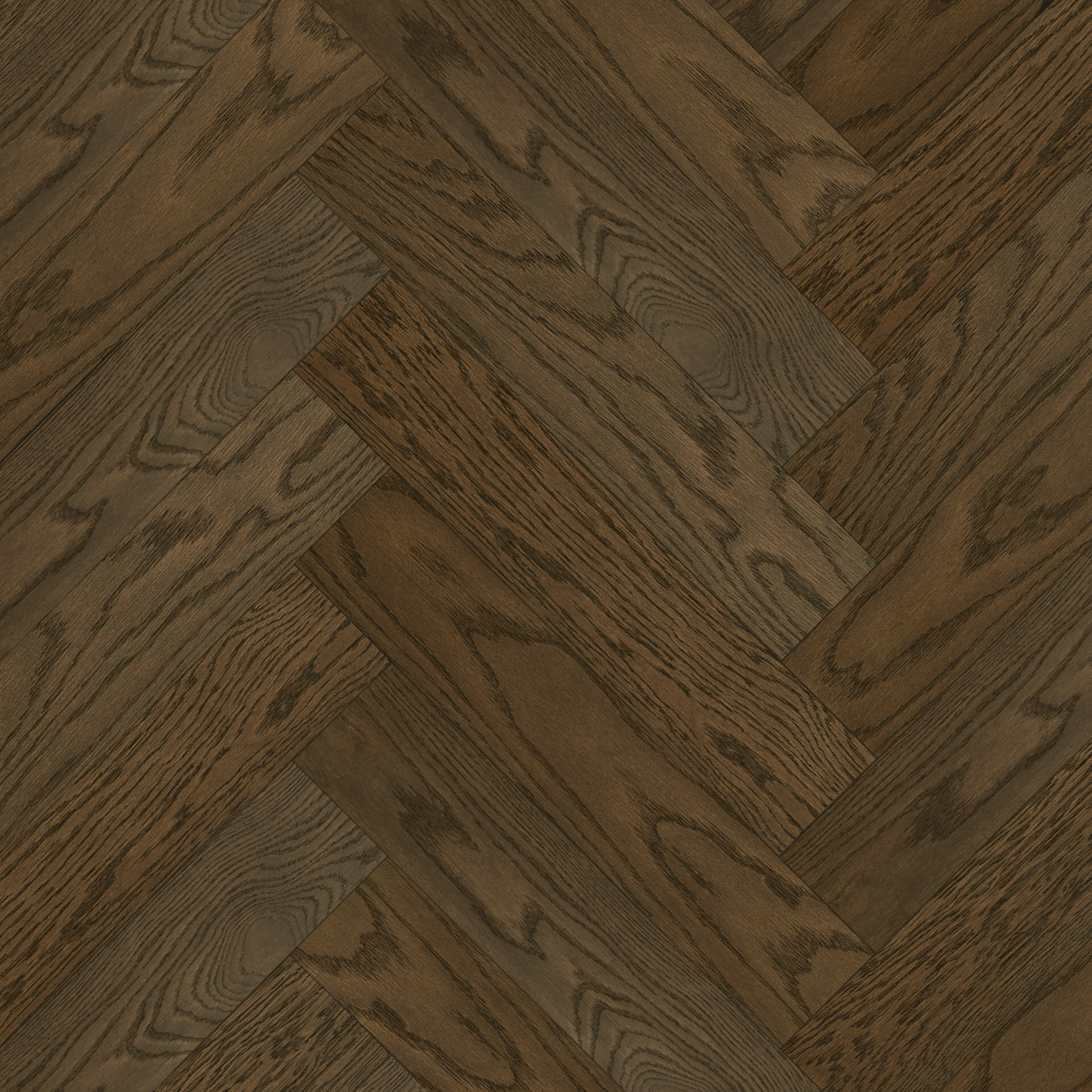 Кварцевый паркет Quartz Parquet Английская елка 33-413 Дуб Брауни