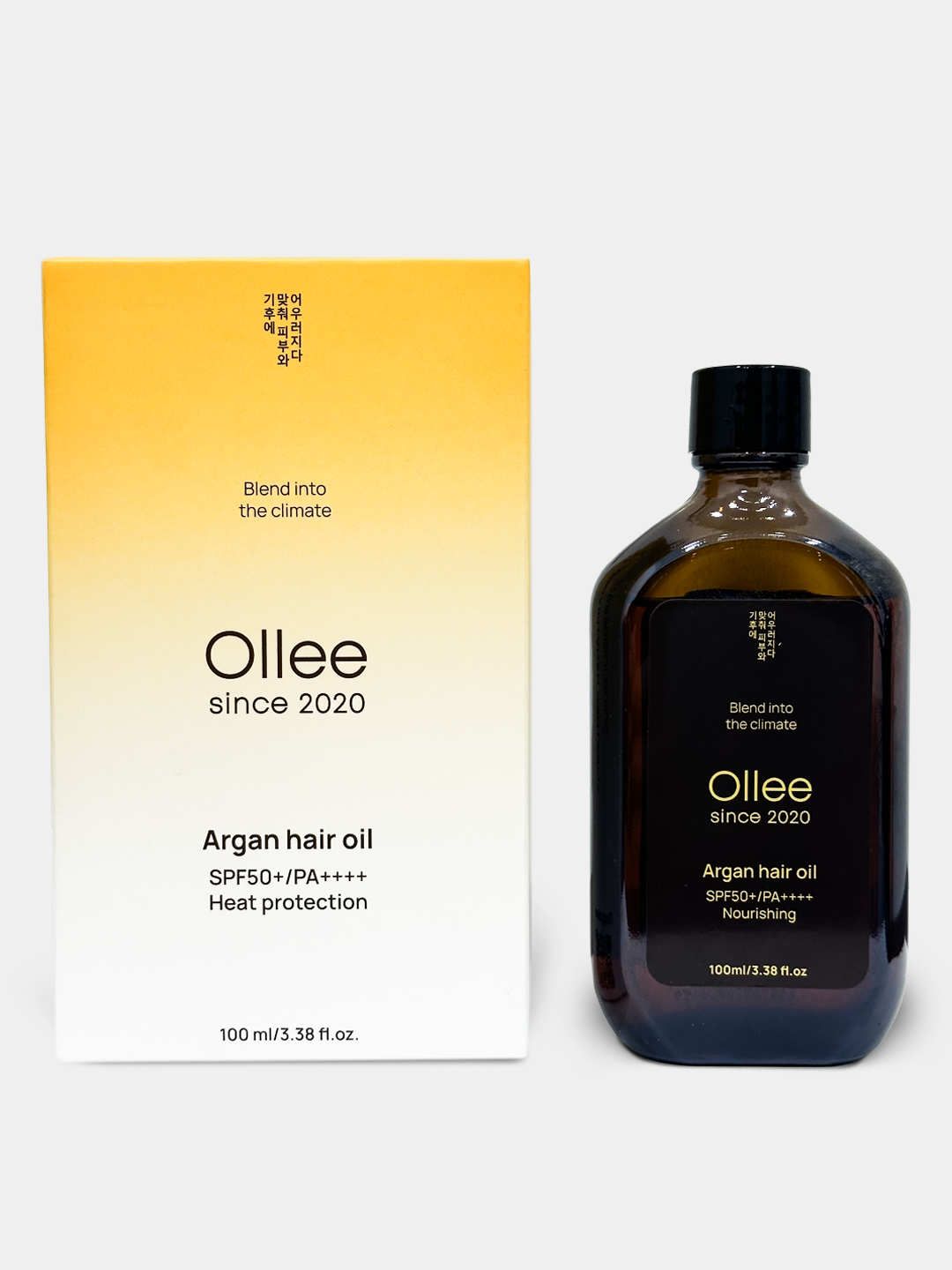 Масло Ollee "Argan Hair Oil", SPF 50+, PA++++, для всех типов волос, 100 мл
