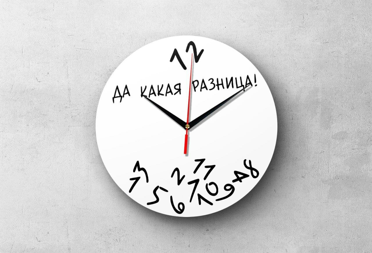 Подарочные часы от "Подарки с принтами", настенные часы, часы для кухни с яркими принтами, круглые
