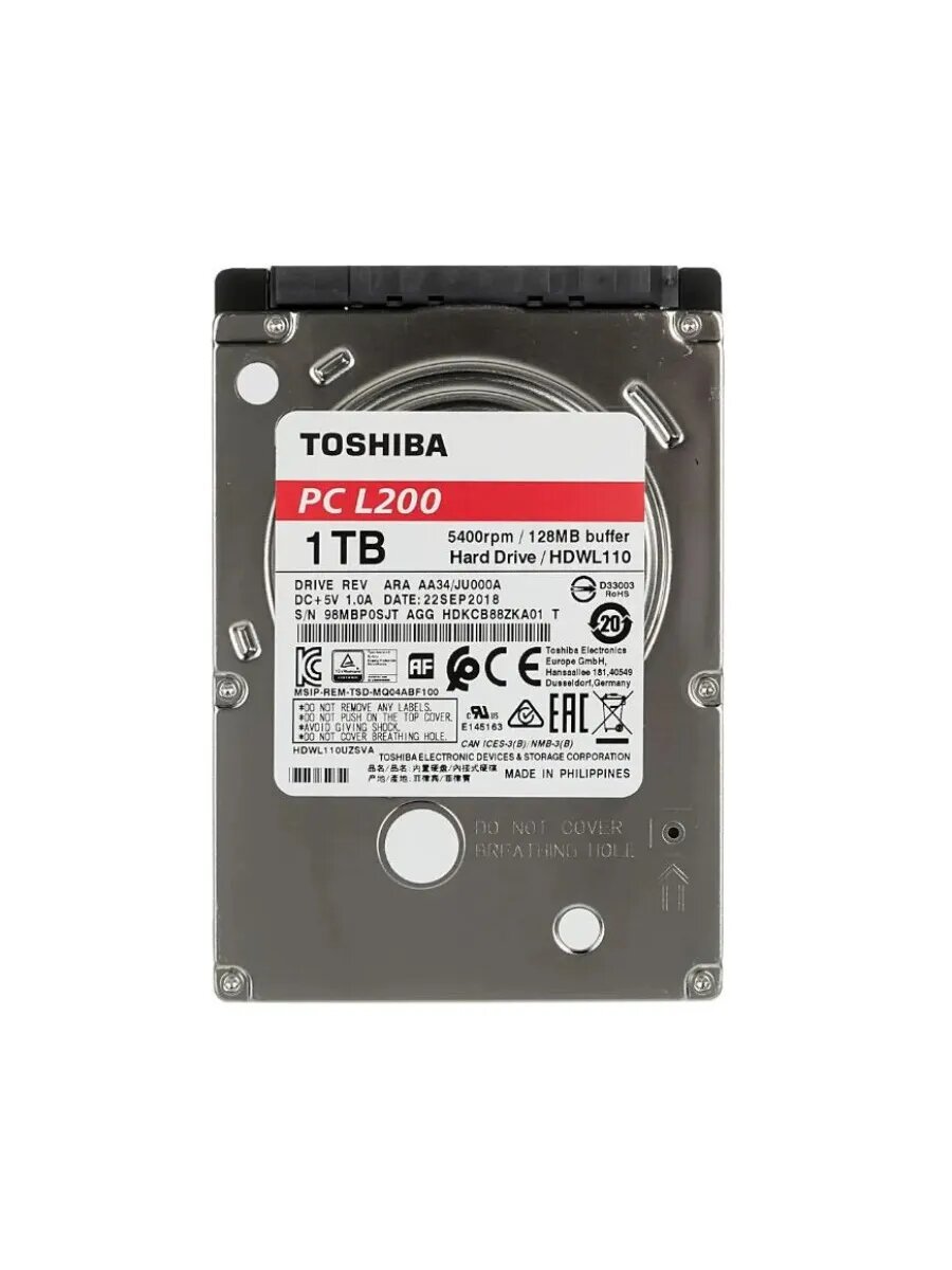 1 ТБ Жесткий диск L200 Slim HDWL110UZSVA - 5400 об/мин