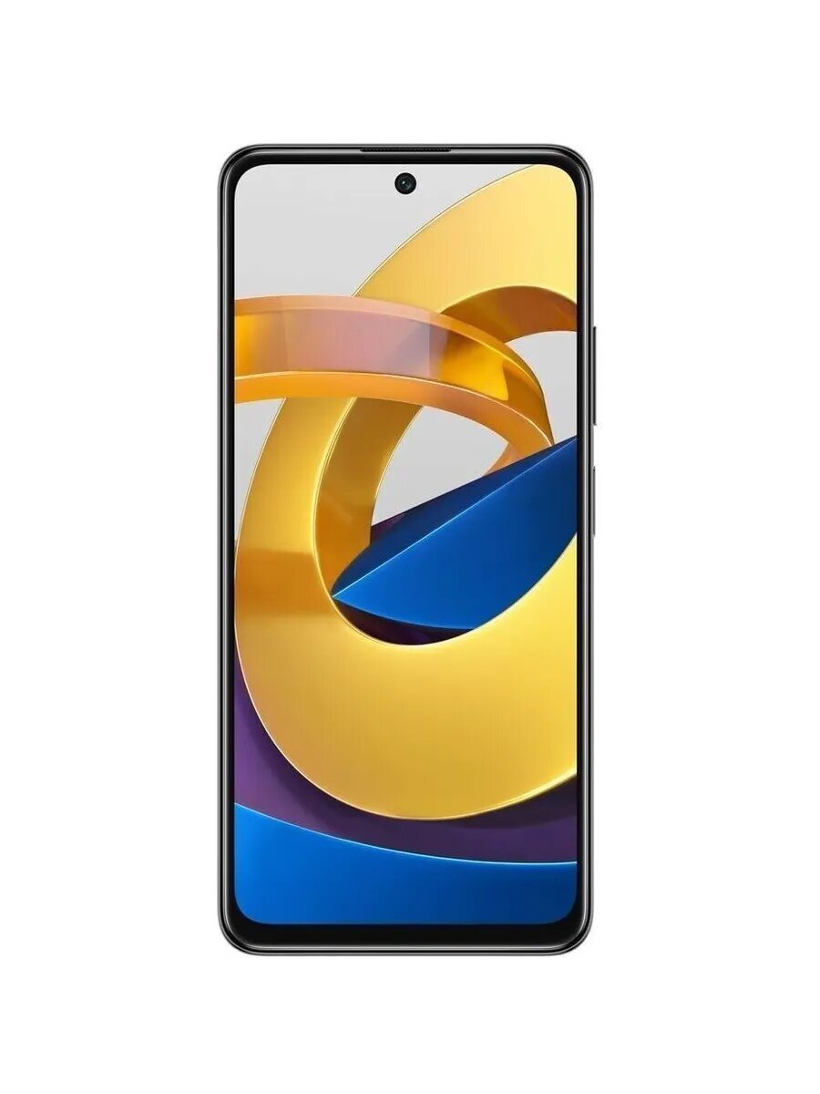 6.6" Смартфон Poco M4 Pro 21091116AG LTE 4+64 ГБ черный РСТ