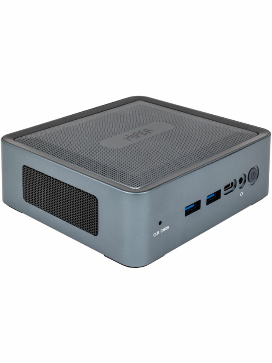 Неттоп HIPER EXPERTBOX ED20 (Intel Core i5 1240P/16Gb DDR4/512Gb SSD/Intel Iris Xe Graphics/Windows 11 Professional/Dark Gray) (ED20-I5124R8N1WPG)