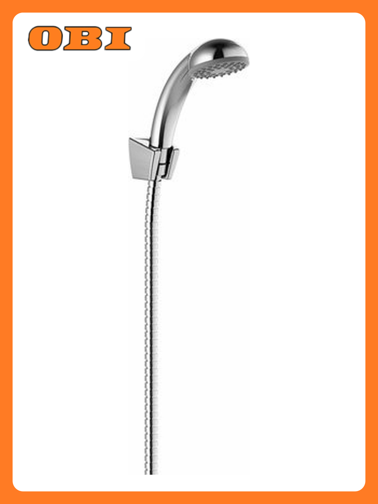 Душевой гарнитур RAVAK 901.00 с лейкой шлангом и держателем лейки хром