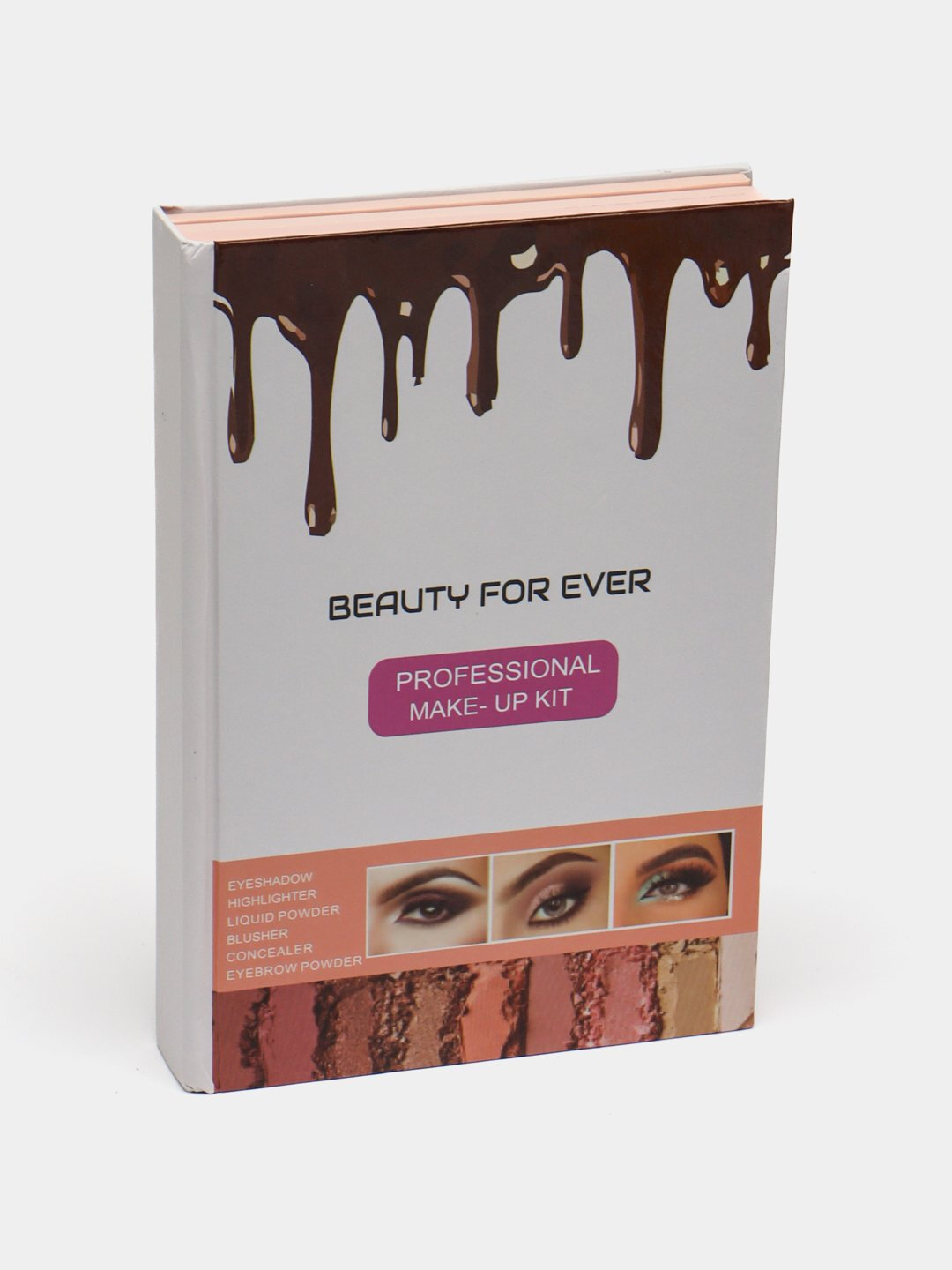 Книга-палетка теней "Mocallure" - Коричневый